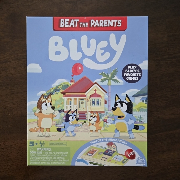 Disney Other - Bluey Beat The Parents Head-to-Head Trivia & Fun Family Game Night New Sealed